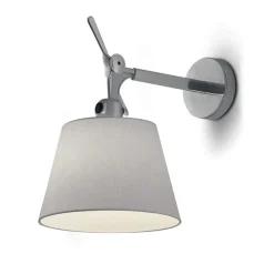 Tolomeo L24 aluminium - Artemide - lampa ścienna