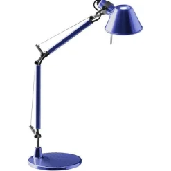 Tolomeo Micro H37 aluminium, fioletowy - Artemide - lampa biurkowa