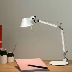 Tolomeo Micro H37 biały lakier - Artemide - lampa biurkowa