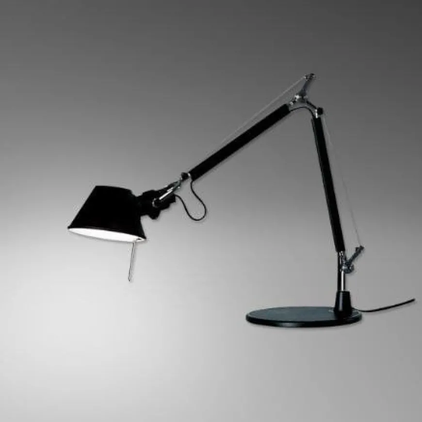 Tolomeo Micro H37 czarny - Artemide - lampa biurkowa