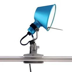 Tolomeo Micro H20 niebieski - Artemide - lampa biurkowa