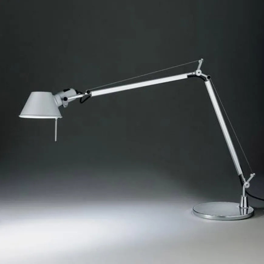 Tolomeo Midi H50 aluminium - Artemide - lampa biurkowa