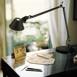 Tolomeo Mini H54 czarny aluminium - Artemide - lampa biurkowa