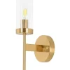Torch Złota - Moosee - lampa ścienna