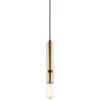 Torla Brass 1 - Italux - lampa wisząca
