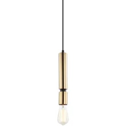 Torla Brass 1 - Italux - lampa wisząca