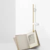 Trevo 2 White Brass - Artera - lampa na ścianę