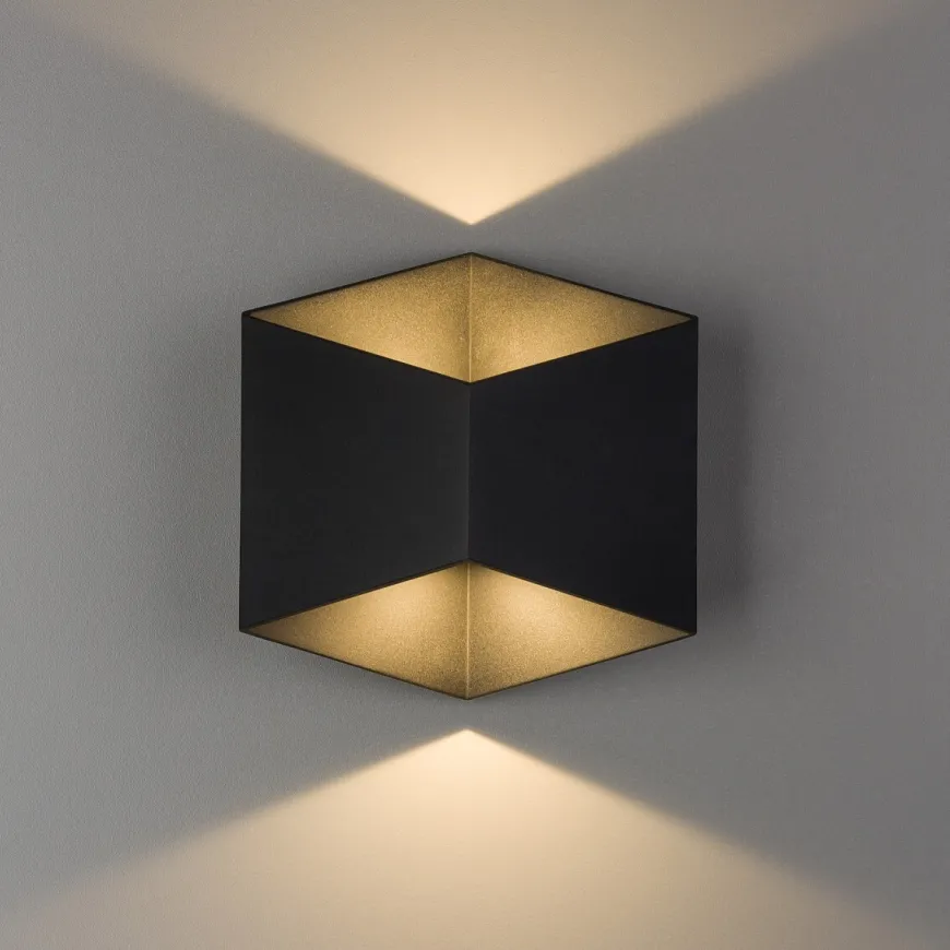 Triangles Led Black - Nowodvorski - kinkiet