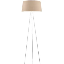 Tripod H175 metal klosz ecru - KDLN - lampa podłogowa