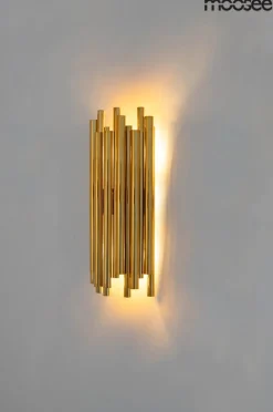 Tubo Złota - Moosee - lampa ścienna