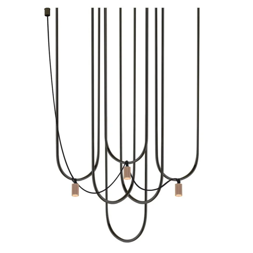 Udin 3 9784 - Antigo - lampa wisząca