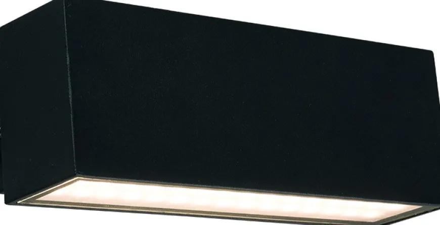 Unit Led Black - Nowodvorski - kinkiet zewnętrzny