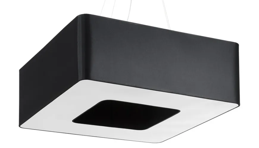 Urano 60 Czarny - SOLLUX LIGHTING - lampa wisząca
