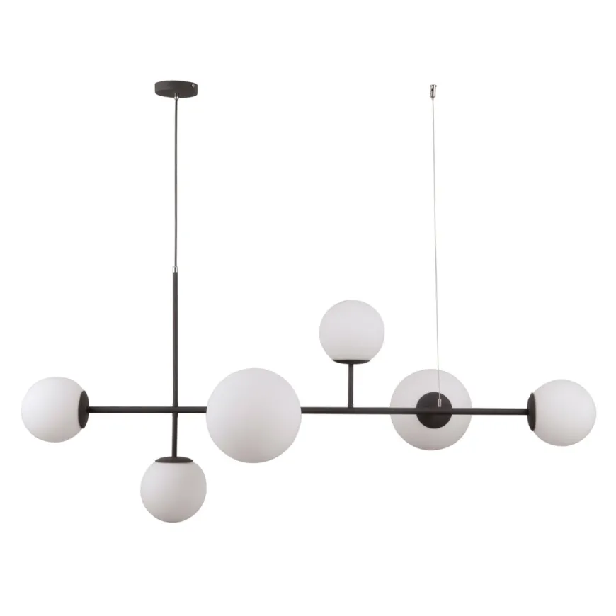 Vailante czarny - Italux - lampa wisząca nowoczesna