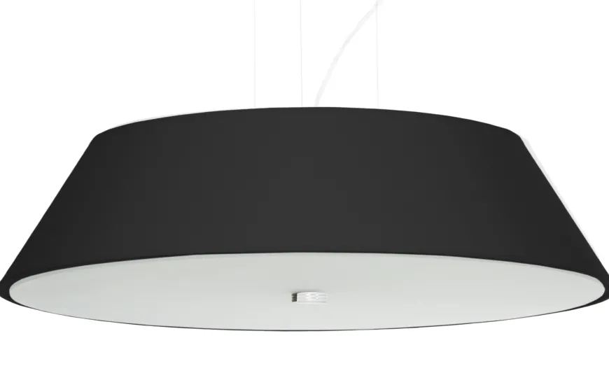 Vega 60 Czarny - SOLLUX LIGHTING - lampa wisząca