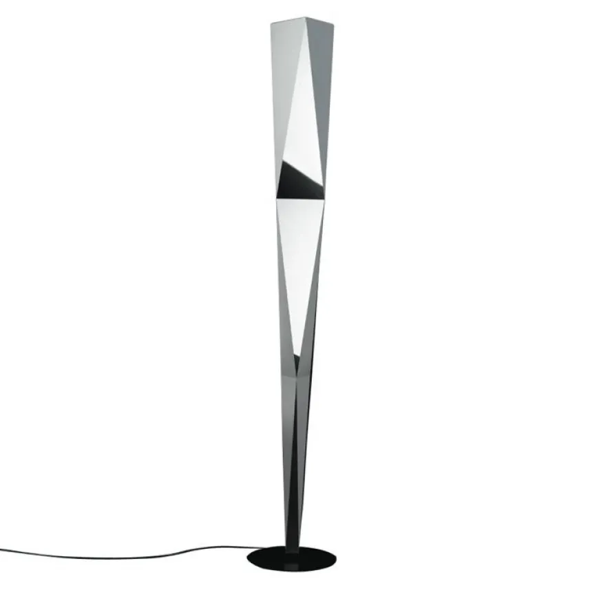Vertigo H192 chrom - Fontana Arte - lampa podłogowa