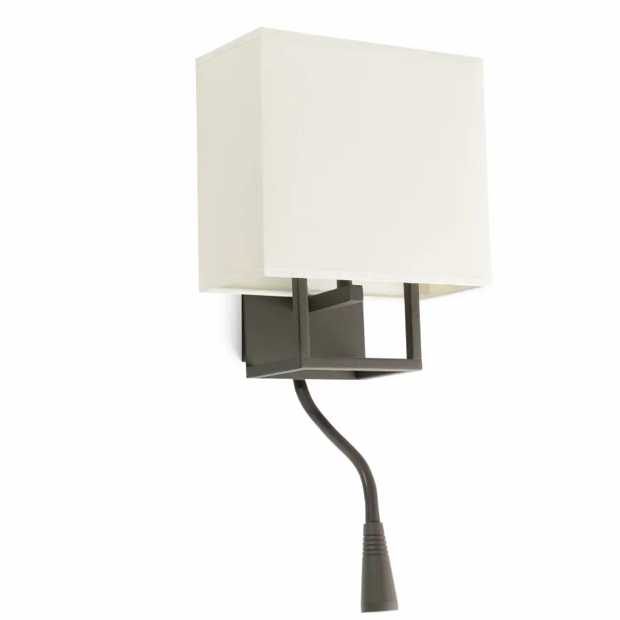 Vesper H45 brązowy - Faro - lampa ścienna