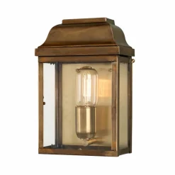 Victoria Solid Brass - Elstead Lighting - kinkiet ogrodowy
