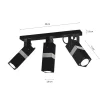 Vidar Black-Chrome III - Milagro - oprawa punktowa nowoczesna
