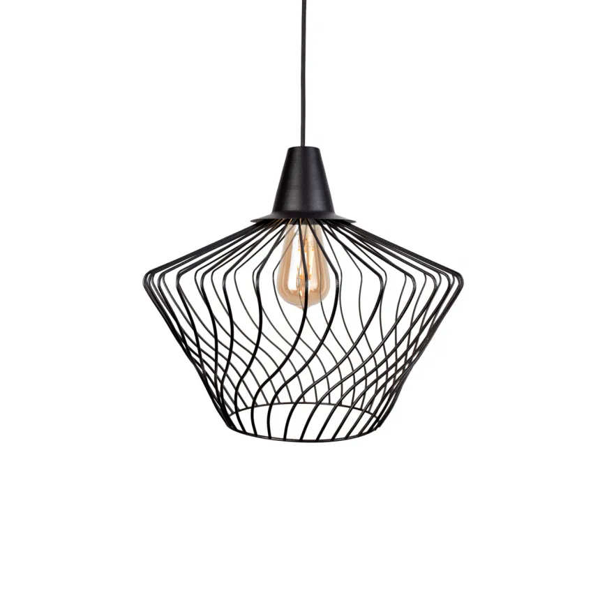 Wave S Black 8858 - Nowodvorski - lampa wisząca nowoczesna
