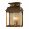 Westminster Solid Brass - Elstead Lighting - kinkiet ogrodowy