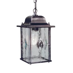 Wexford Black Silver - Elstead Lighting - lampa wisząca ogrodowa