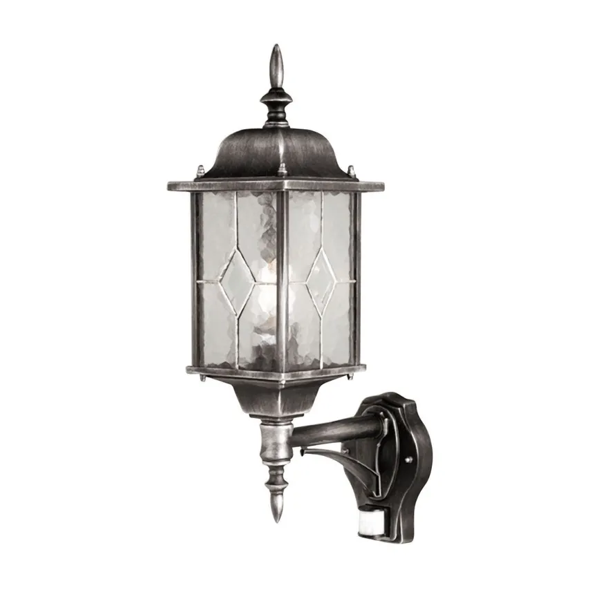Wexford Black Silver WX1-PIR - Elstead Lighting - kinkiet