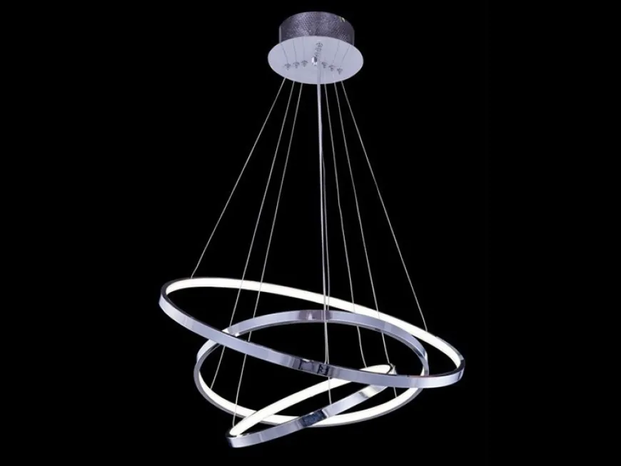 Wheel 3 Big wisząca LED - Azzardo - lampa wisząca