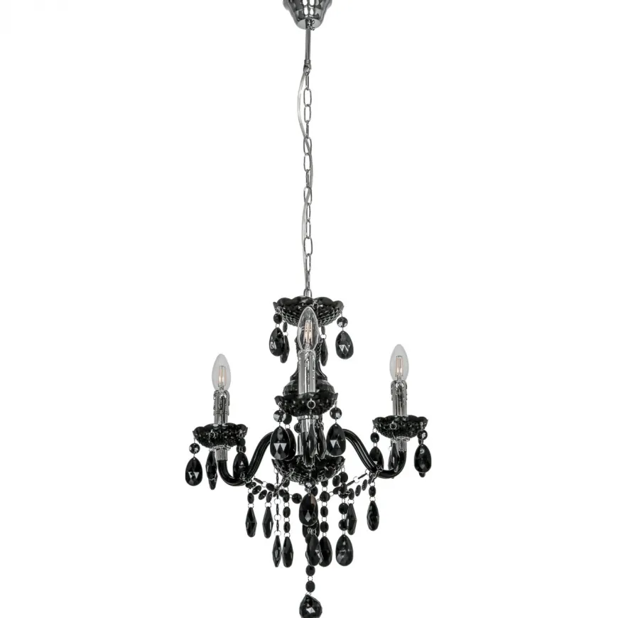 Whiz Black III - Italux - lampa wisząca klasyczna