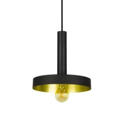 Whizz Ø25 czarny, złoty - Faro - lampa wisząca