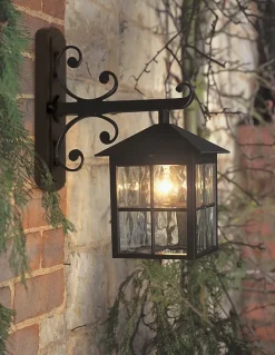 Winchester Black - Elstead Lighting - kinkiet dół