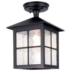 Winchester Black - Elstead Lighting - lampa sufitowa ogrodowa