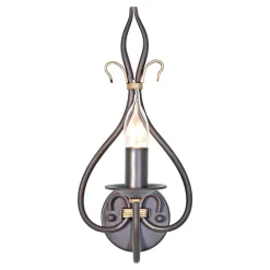 Windemere Rust And Gold - Elstead Lighting - kinkiet pojedynczy