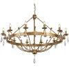 Windsor Gold Patina - Elstead Lighting - lampa 12-płomienna