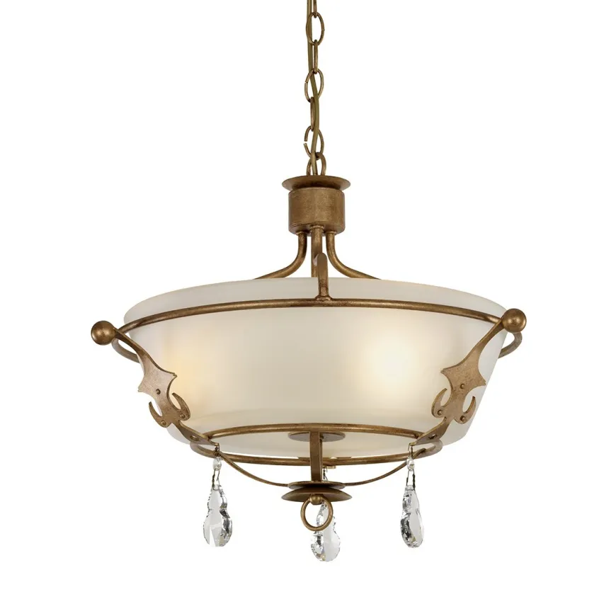 Windsor Gold Patina - Elstead Lighting - lampa wisząca