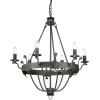 Windsor Graphite - Elstead Lighting - lampa 6-płomienna