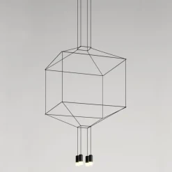Wireflow 0310 czarny - Vibia - lampa wisząca