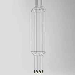 Wireflow 303 czarny - Vibia - lampa wisząca