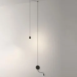 Wireflow 0348 FreeForm czarny - Vibia - lampa wisząca