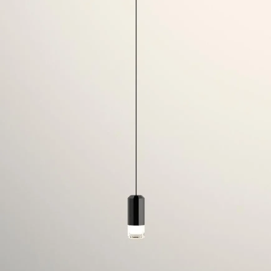 Wireflow Free form 0345 czarny - Vibia - lampa wisząca