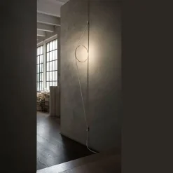 Wirering Ø31 szary - Flos - lampa ścienna