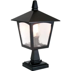 York Black - Elstead Lighting - lampa stojąca ogrodowa