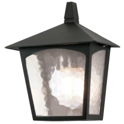York Black - Elstead Lighting - kinkiet ogrodowy