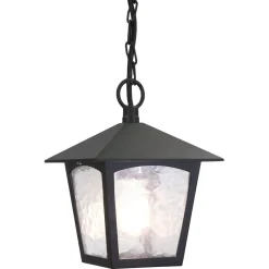 York Black - Elstead Lighting - lampa wisząca ogrodowa