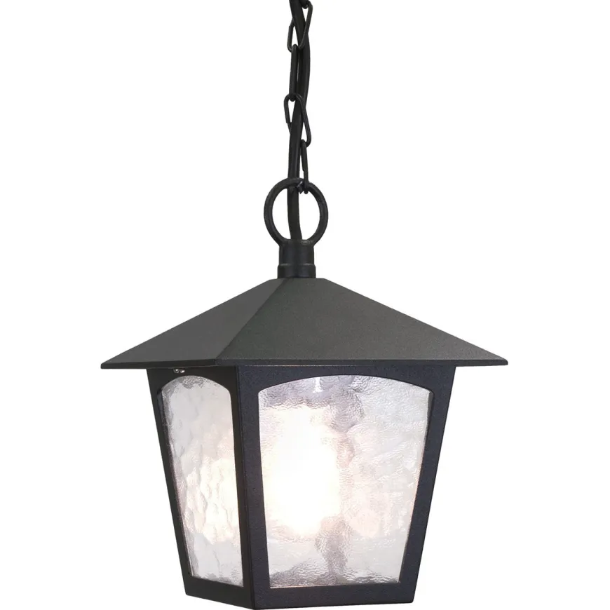 York Black - Elstead Lighting - lampa wisząca ogrodowa