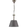 Zanobi Antique Bronze - Italux - lampa wisząca pojedyncza