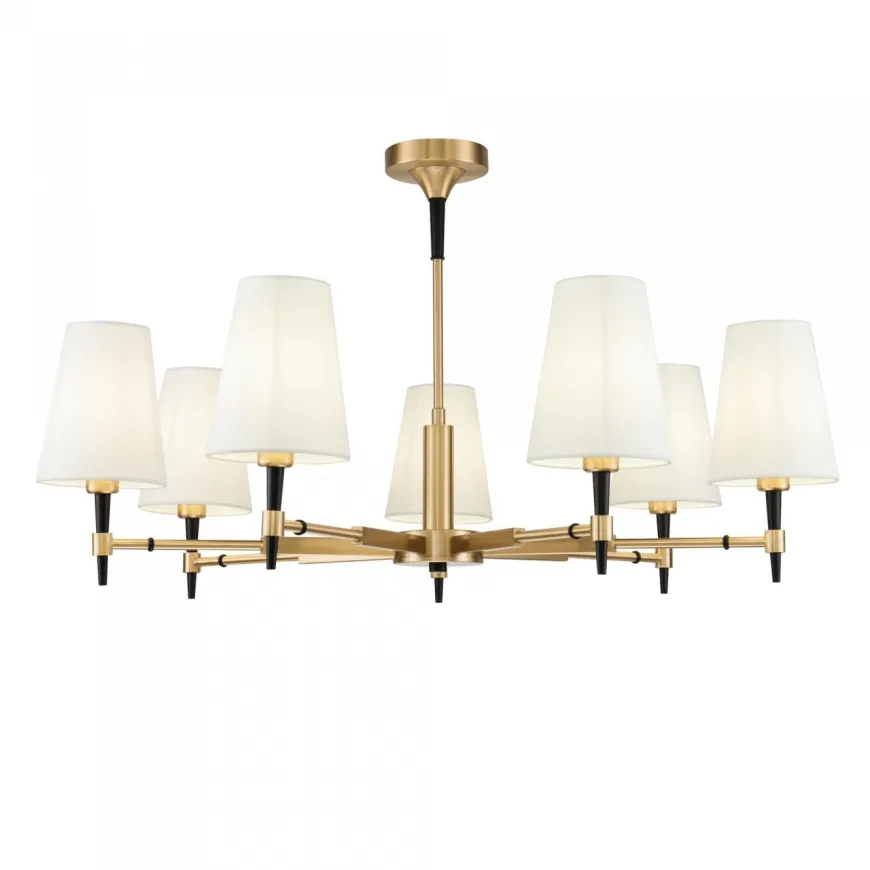 Zaragoza Brass - Maytoni - lampa 7-ramienna
